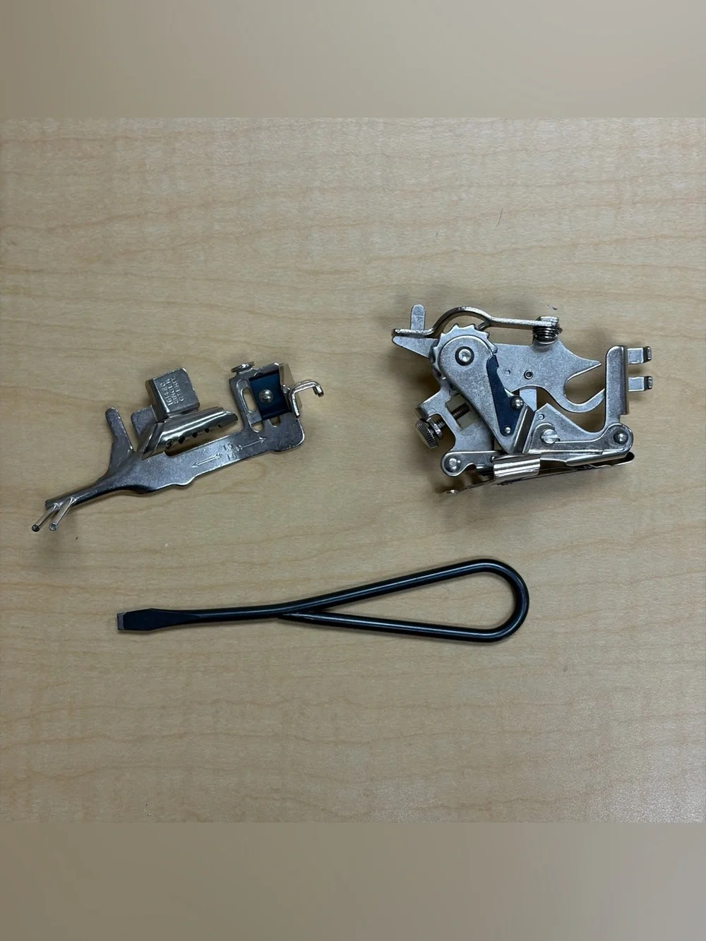 Lot of 3: Vintage Singer Sewing Machine Attachments & Tool